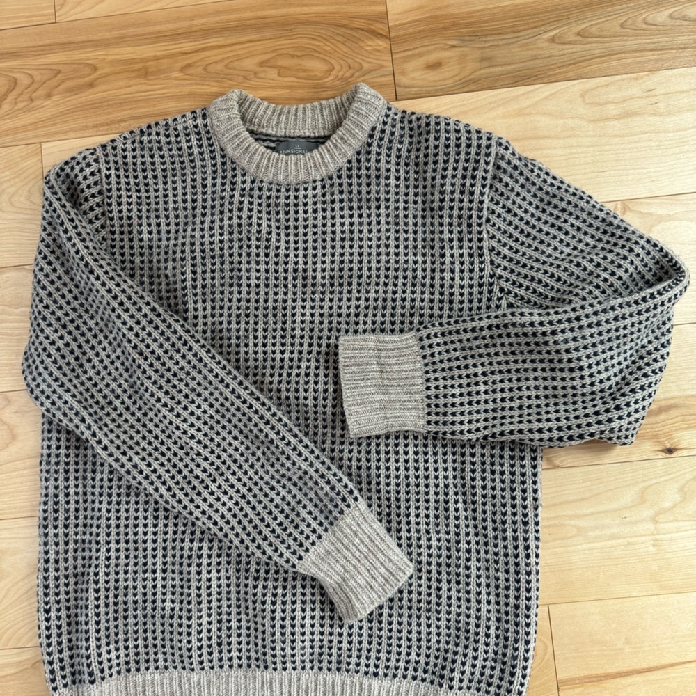 LL Bean signature wool sweater